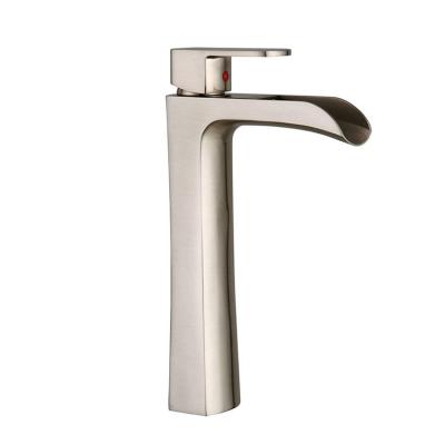 China BWE Cupc Traditional Certified Traditional Vessel Sink Bathroom Faucet With Brushed Nickel Bathroom Vessel Sink Faucet for sale