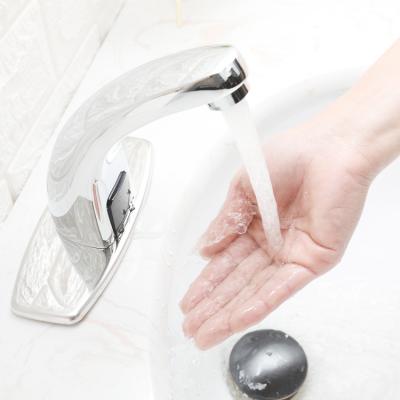 China Sense Faucets BWE Smart Touchless Motion Triggered Faucet Sensor For Bathroom Sink Faucet With Sensor for sale