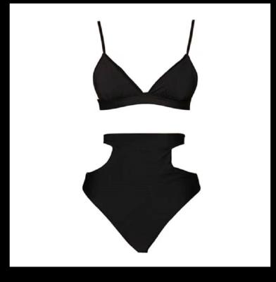 China Plus Size Manufacturers Provide Customizable Logo Uv Resistant Breathable Women Bikini Set Swimwear for sale