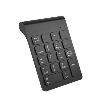 China Anti-ghosting 2.4GHz Numpad 18 Keys Numpad 18 Keys Wireless Digital Keyboard for Counter Laptop Notebook Accounting Tablets for sale