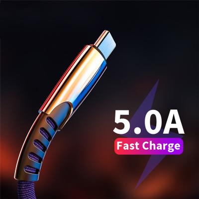 China MP3/MP4 Player OEM USB Cable 5A High Speed ​​Fast Charging Type C USB Data Charging Cable For Android for sale