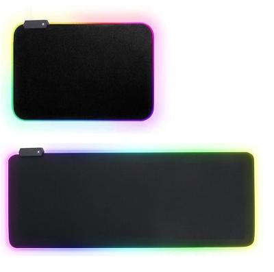 China With Wrist Rest Large RGB LED Gaming Mouse Pad XXL CUSTOM Size RGB Led Mouse Pad for sale