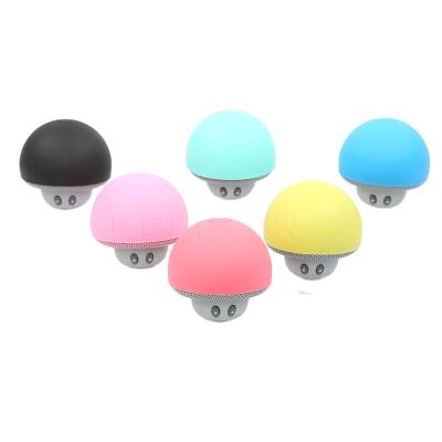 China Wireless charger for mobile phone cheap mushroom wireless speaker with portable BT support, cheap ishrooms phone bocinas for sale