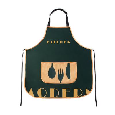 China Adjustable Raincoat With Pockets 130g Velvet Aprons High Quality Adjustable Kitchen Logo Waterproof Adult Painting Hand Cooking With Pockets for sale