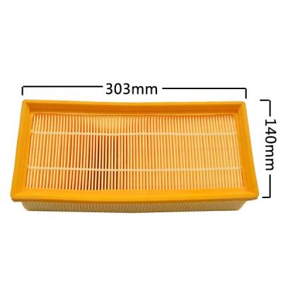 China Household Replacement Kar-Cher Filter For Karchers NT 65/2 NT 72/2 6.904-283.0 Vacuum Cleaner Accessories Yellow Hepa Filter Spare Parts for sale