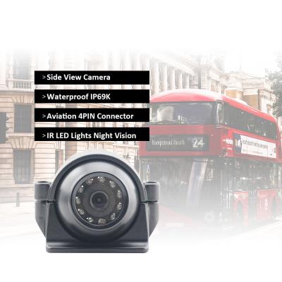 China Aotop Ip69k IR Night Vision Bus Side View Camera Waterproof Rear Area Backup Blind Camera For Trucks BUS for sale