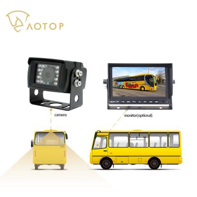 China 12V 4 Pin Aviation Connector Waterproof Metal Reversing Image Truck Rear View Camera IP69K Material Angle View Camera For Truck for sale