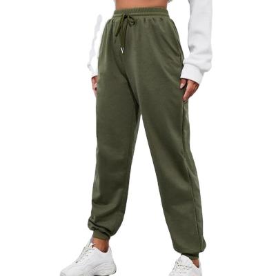 China Breathable Long Cotton Gym Fitness Pants High Quality Women Jogger Pants Casual Sweatpants for sale