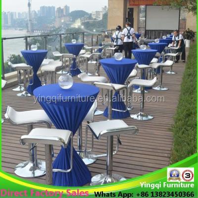 China Cocktail Tablecloth High Bar Soft Fancy Wedding Tablecloth for sale