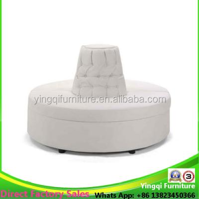 China Beaty Hair Salon Furniture White Sofa For Hair Beauty Salon Reception Sofa for sale