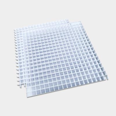 China Traditional High Quality Square Air Conditioner Grill Egg Plastic Crate for sale