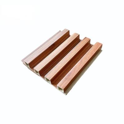 China Modern Indoor China Wood Plastic Composite Cladding Grooved Wpc Wall for sale