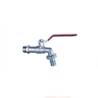 China General Type MxM Thread Ball Brass Bibcock Garden Hose Faucet Light Type With Spout for sale