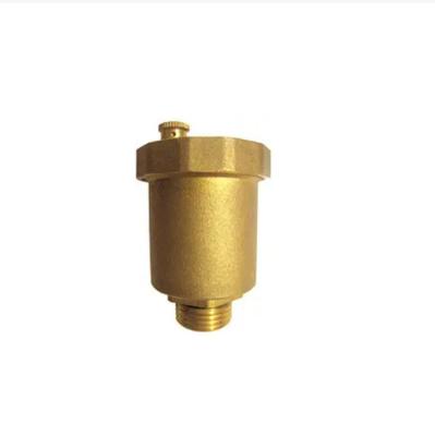 China Commercial Kitchen 1/2 Inch Heater System Brass Paint House Automatic Vent Valve for sale