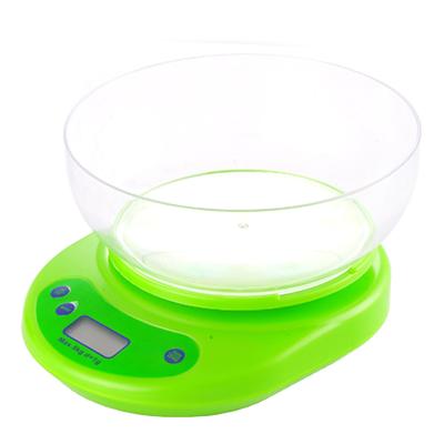 China With Scale Tray Digital Electronic Multipurpose With Plastic Bowl Kitchen Scale for sale