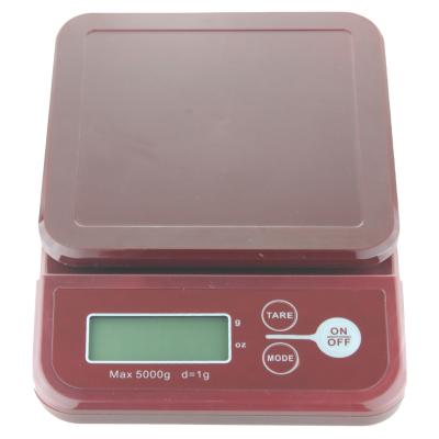 China Weight Measuring Digital Kitchen Plastic Scale Food Kitchen Scale Electronic Weighing Weight Grams for sale