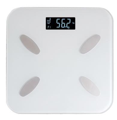 China Appsync Bmi Personal Wireless Body Composition Large Capacity Smart Bodyfat Scale for sale