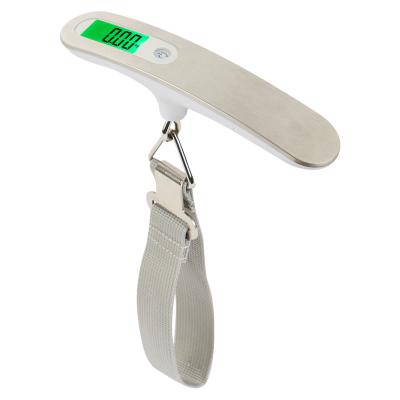 China Weight Measuring Portable Electronic Handheld Hanging Travel Luggage Scale 50kg Smart Electronic Luggage Scale for sale