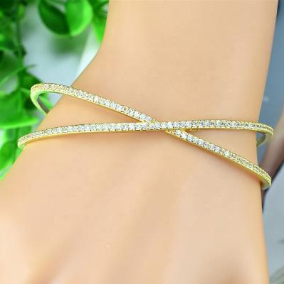 China Europe and America women bracelet 2021 fashion jewelry watch gold plated stainless steel women bracelet for sale