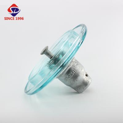 China Tempered Glass Disc Glass High Voltage Insulators For Sale for sale