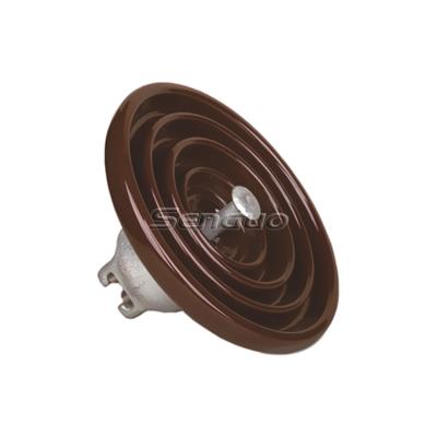 China ANSI 52-5 High Voltage Porcelain Ceramic Insulators Manufacturer China for sale