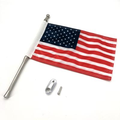 China Universal PC Round Column Flag Set Motorcycle Flag Set 2018 2019 2020 2021 for sale