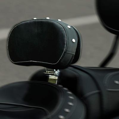 China ANTI-FALLING Driver Backrest Sissy Bar Section Top Seat For Series Indian Black Horse Travel Road Master Chief Challenger for sale