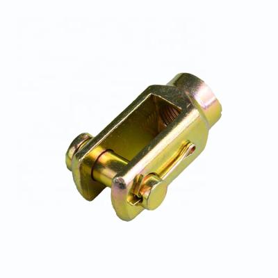 China Stainless Steel Automotive Factory Manufacturer Electrophoresis Mechanical Rotational Connection Cylinder Accessories Hydraulic Cylinder Clevis Tied End for sale