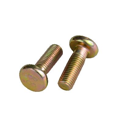 China Wholesale OEM Carriage Black Flat Screws Screw Nut Manufacturer for sale