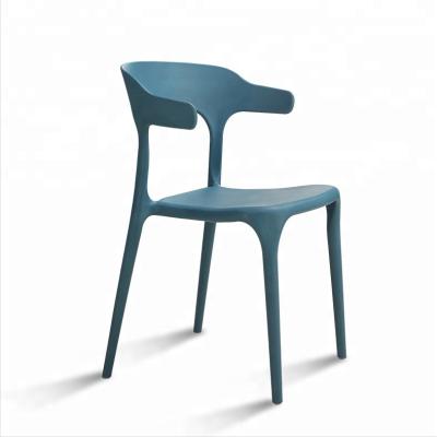 China New Design Contemporary Modern Stackable Plastic Chair White Outdoor Chairs for sale