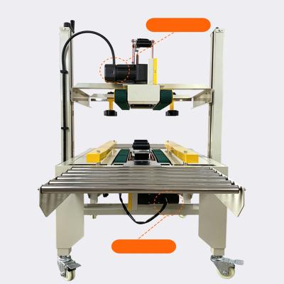 China Construction Works Auto Box Taping Carton Sealing Machine with Packaging Material for sale