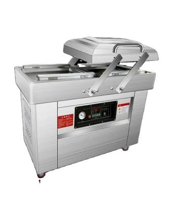 China 140 KG DZ600/2SB Máquina automática de embalaje a vacío de doble cámara para alimentos en venta