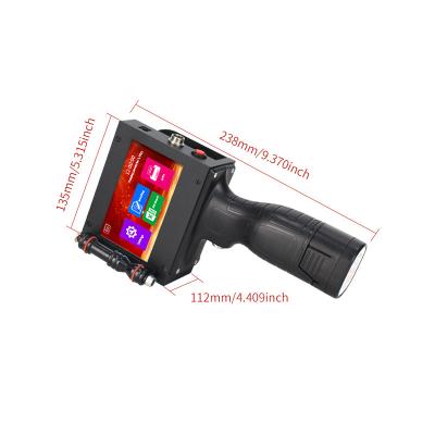 China Handheld Verfallsdatumsdrucker Lian Lian J 130 12,7 mm für tragbare QR-Codiermaschine zu verkaufen