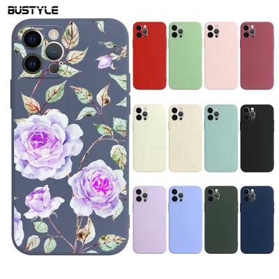 China Custom Printed 1.5mm Shockproof Strong Bumper Protected Shockproof Cover For iPhone 12 Case Phone Cover for sale