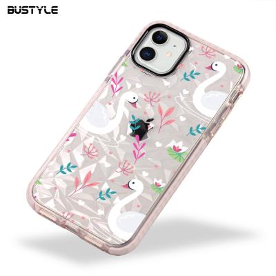 China Bustyle Wholesale Cell Phone Case Shockproof Custom For iPhone 11 X 3D Print Soft TPU For iPhone 12 7 Case for sale