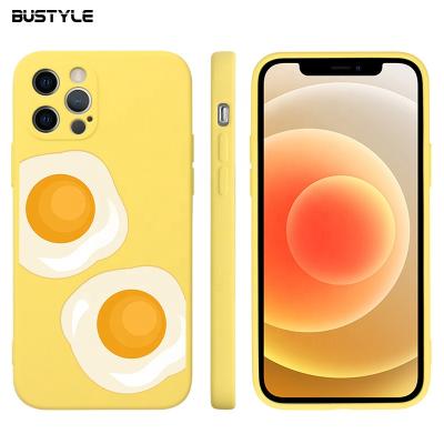 China Beautiful Printing Eco-friendly Custom Design Liquid Silicone Phone Case For iphone 11 Pro Max 1.5 mm Silicone Colorful Cover For iphone 12 for sale