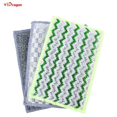 China Viable Double Sided Multifunctional Microfiber Cleaning Pads for sale