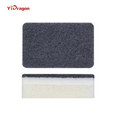 China Sustainable Wholesale Melamine Kitchen Cleaning Sponge Gum Dish Cellulose Sponge Magic Scouring Pad for sale