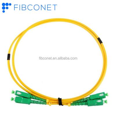 China Number of Conductors 1 LC SC G657A2 G652D Simplex Duplex Fiber Optical Patch Cord for sale