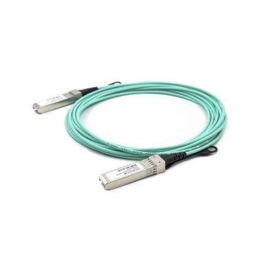 China PBT Hoofdmateriaal 10G Transfer SFP OM3AOC Fiber Optic Patch Cord 0.9/2.0/3.0mm Te koop