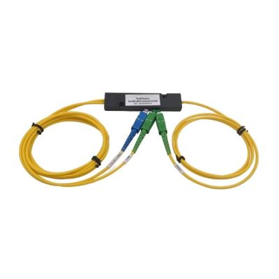 Κίνα Μονάδα εξοπλισμού οπτικών ινών 1550nm FTTH 1*2 Sc Filter Wdm Splitter Connectors Sc/FC/LC/St προς πώληση