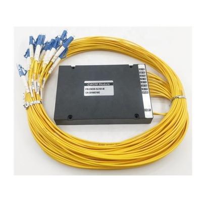 China Módulo de fibra óptica de 4 canales CWDM Mux/Demux para la producción de divisores DWDM Fwdm de 1270-1610 nm en venta