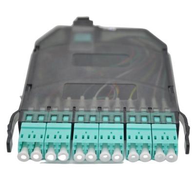 China Netzwerkfaser-MPO-Kassette für FTTH-Singlemode-Multimode-12-Kerne LC-MPO/MTP APC/UPC Duplex zu verkaufen