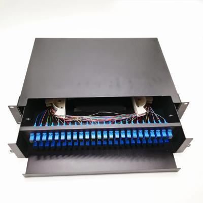 China FTTX Network Optical Rack Installation for 4G FTTH Fiber Optic Equipment System Setup for sale