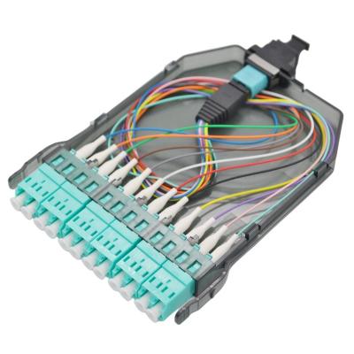 China Modular Design MPO Cassete para LC Fibra Óptica Patch Cord Distribuidor Direto à venda