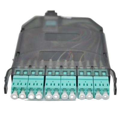 China Cables ópticos LC de 12 puertos MPO Cassettes Fiber Box MPO-24Core LC/APC LGX MPO/MTP Modulo de caja para FTTH en venta