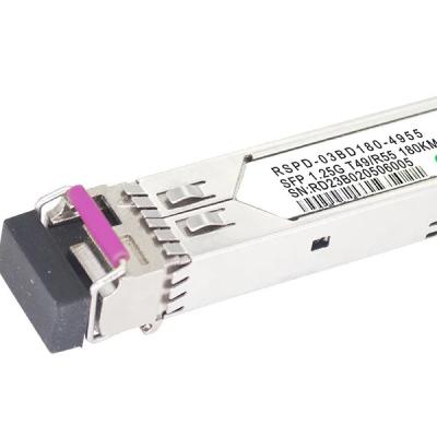 Chine Module en acier de récepteur SFP à fibre optique FTTH de 1,25gtx/1,25grx 20 km Tx1490nm/Rx1310nm à vendre