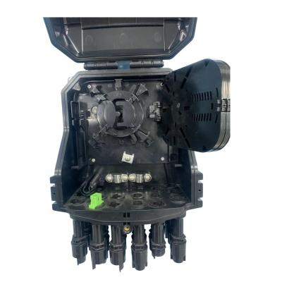 China Septic FTTX Distribution Box 248*276*124.5 with Optical Fiber Splice Closure for sale