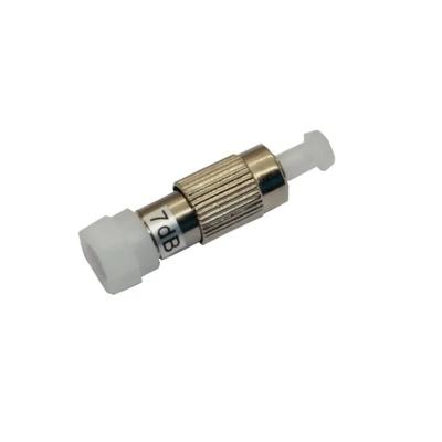 China Single Mode FC Fiber Optic Attenuator 5dB Insertion Loss Zirconia Ceramic Ferrule for sale