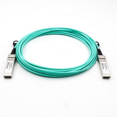 China Centro de datos Ethernet 100m Om2 Mmf 850nm Cordón de parche AOC con conector SFP en venta